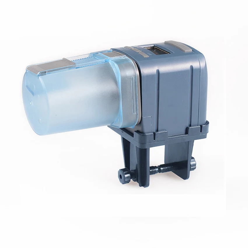 Desktop fish tank feeder aquarium intelligent mini fish feeder goldfish turtle automatic feeding device
