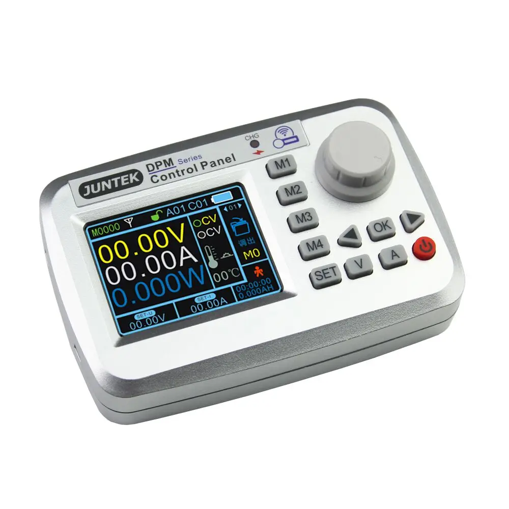 JUNTEK DPM8608 RF 60V8A цветной экран Беспроводное управление Постоянное Напряжение Ток DC