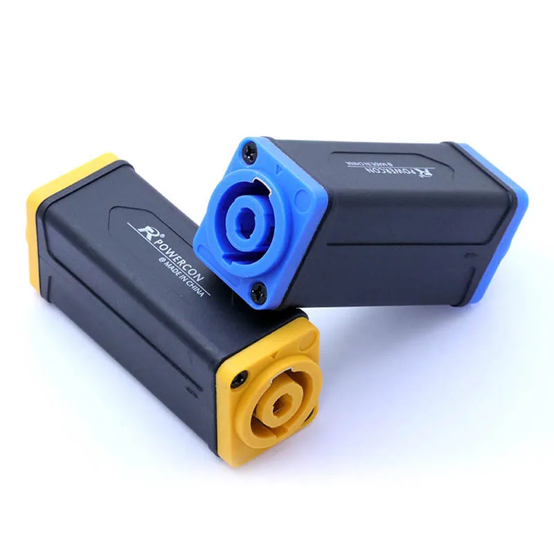 4 Pin Speakon Female to Female Jack Adapter Loudspeaker Cable Extention Coupler 4 Poles Power Amplifier Extender Chassis (41)