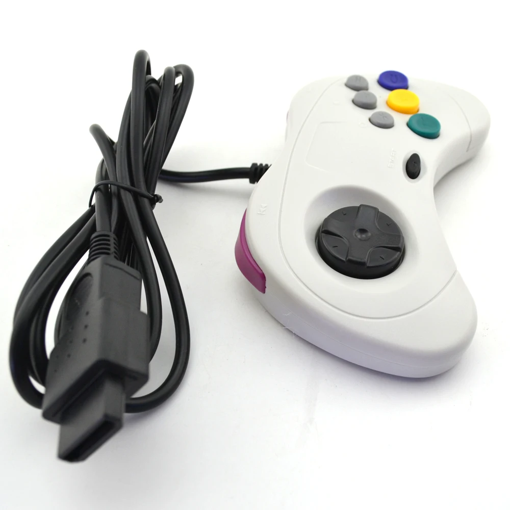 2 шт. Геймпад Классический игровой контроллер Joypad интерфейс для SEGA Saturn оригинальная консоль