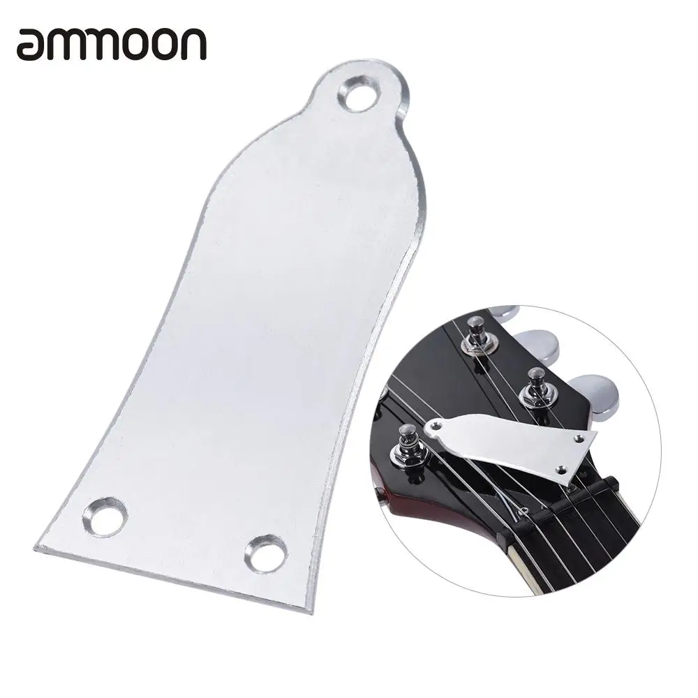 

3 Holes Aluminum Alloy Guitar Truss Rod Cover Bell-shape for Electric Guitar Replacement Part