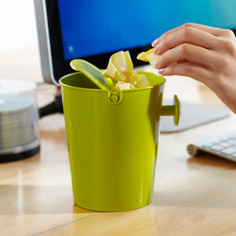 Creative Mini Desktop Trash Can Waste Bin Table Dustbin Creative Mini Desktop Trash Can Waste Bin Table Dustbin Container Rubbish Desk Organizer In Bins From Home Garden On Aliexpress