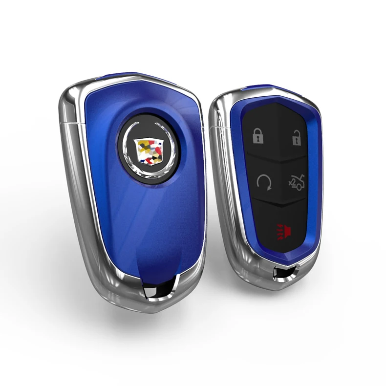 

Smart Remote Key Protective Shell For Cadillac ATS-L XTS XT5 CTS CT6 Car Key Cover Case ATS 28T SRX Escalade 2015 Car Styling