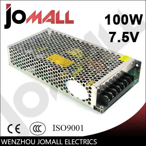 

100w 7.5v 13.6a Single Output switching power supply
