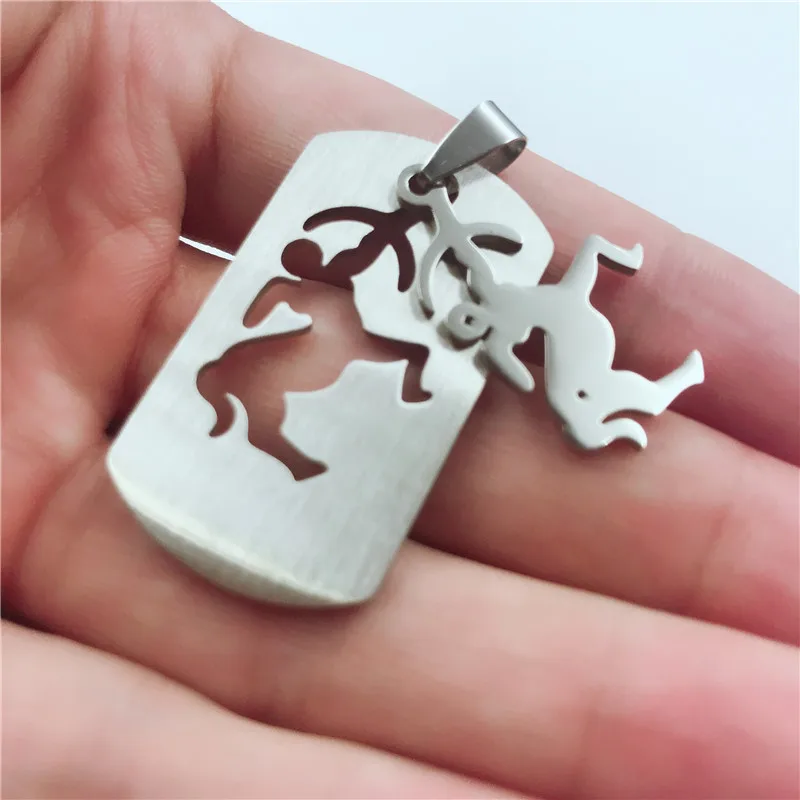 

2019 Stainless Steel Double Layer Sagittarius Twelve constellations Necklaces and Pendant Women Titanium Neckalces Men Jewelry