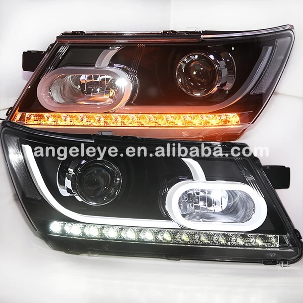 

2010-2014 Year For Dodge Journey JCUV LED Head Lamp Headlights front light with HID kit for Land Rover style LF