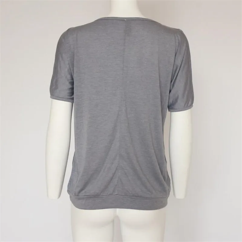 200pcs! 2017 Women&Girl Loose Type T-ShirtO