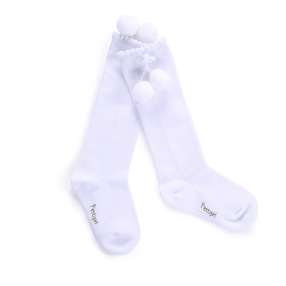 Pettigirl/носки для девочек детские носки с оборками и бантом детские носки ручной работы из бутика - Цвет: As picture
