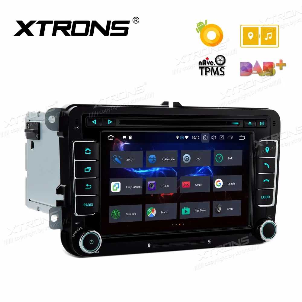 Discount Android 8.0 Octa Core Car DVD Player GPS for VW Vento T5 Transporter Multivan Tiguan Touran Sharan Magotan Golf MK6 Caddy 1