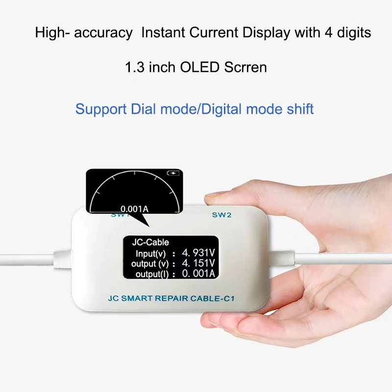C1 Smart Repair Box Cable OLED Screen for iPhone 8P 8 7P 7 6SP 6S 6P 6 Battery Power Supply Line Charging Activation Board
