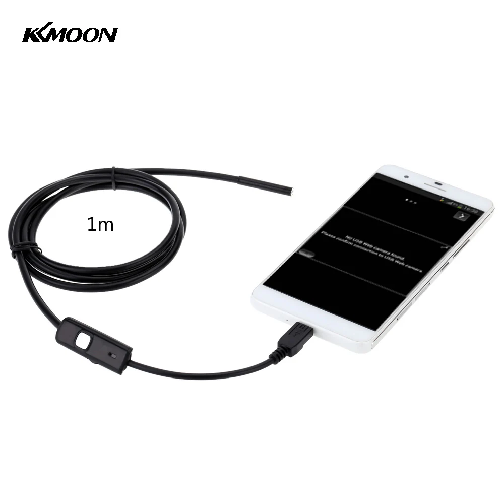 KKmoon 2m 5.5mm Mini Digital USB Endoscope Inspection Camera Adjustable