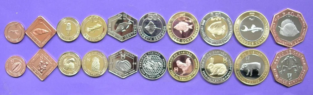 

9pcs Sint Eustatius, Netherlands Antilles 100% original coin collection Not circulated
