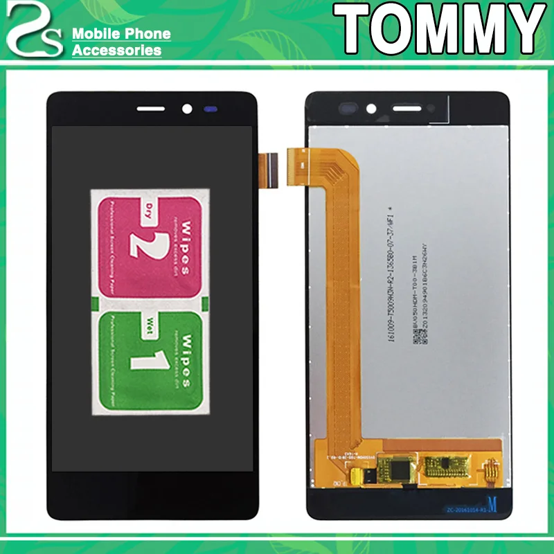 

New Tommy LCD Ddisplay For Wiko Tommy LCD Display With Touch Screen Digitizer Panel Assembly Replacement