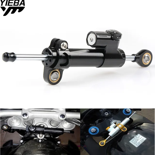 Universal Aluminum Motorcycle Steering Stabilizer Damper Control FOR