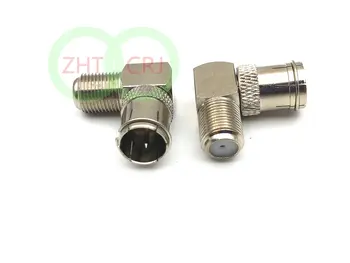 

COPPER F Push Male to Female Connector Adapter FOR Coax RG6 RG59