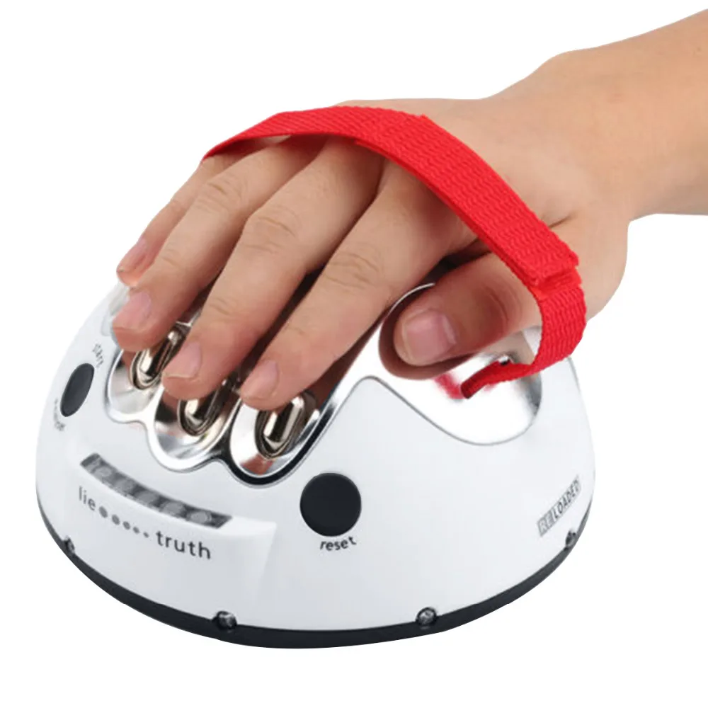1PC Polygraph Micro Electric Shock Lie Detector Truth Game Toy Test