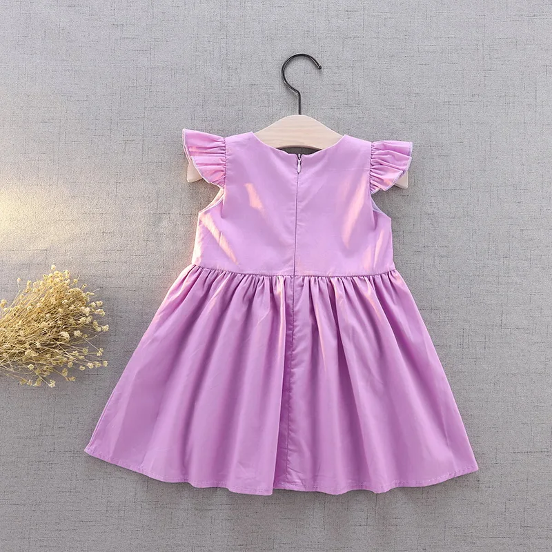 94-18-Cartoon Kids Princess Dresses for Girl