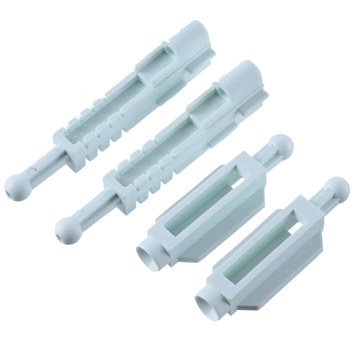 For BMW 2pair Car Headlight Adjuster Mounting Bracket Kit White Plastic 63120027924 Support E39 5 Series 1996-2000