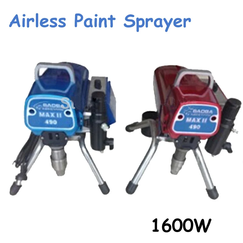 

220V 1600W поршневой безвоздушный распылитель краски