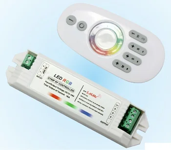 

2.4G RF Touch Remote RGB Controller 3 Channel 6A/CH DC12-24V 12V-216W 24V-432W For Led Lights LED module, led strip