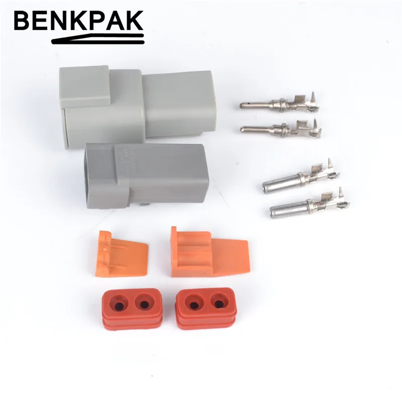 Waterproof Electrical Wire Connector Plug Deutsch Style Enhanced Seal
