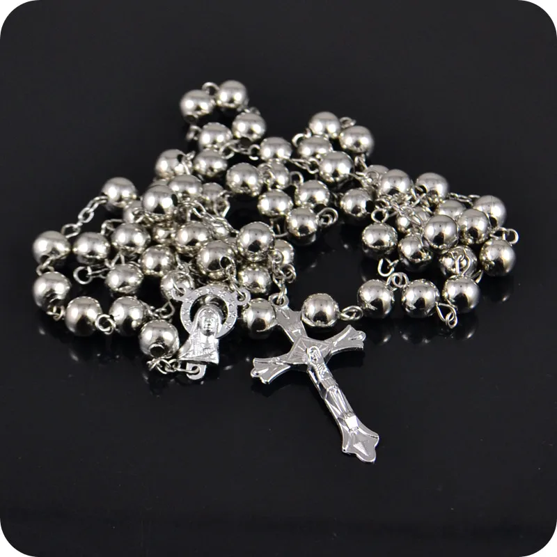 Buy Iron Rosary Beads INRI JESUS Cross Crucifix