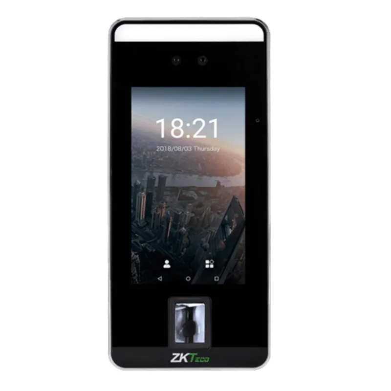 

Dynamic 5-inch touch LCD Dual-camera Face access control biometric control system 6,000 face