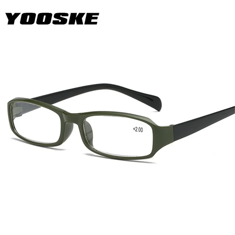 

YOOSKE Reading Glasses Unisex TR90 Resin HD lens Spectacles Presbyopic Glasses 3.0 Man Glasses For Reading +1.0 1.5 2.0 2.5 3.0