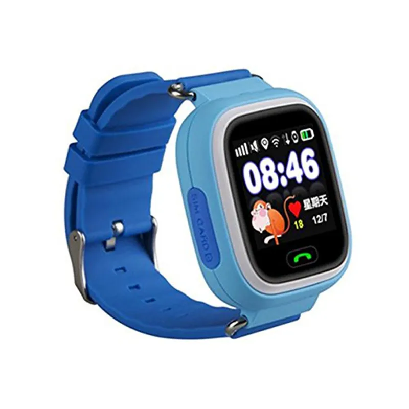 GPS Q90 baby SmartWatch phone with sim card WIFI Location SOS Call Tracker children Anti-Lost Monitor Device watch PK Q100 Q50 |