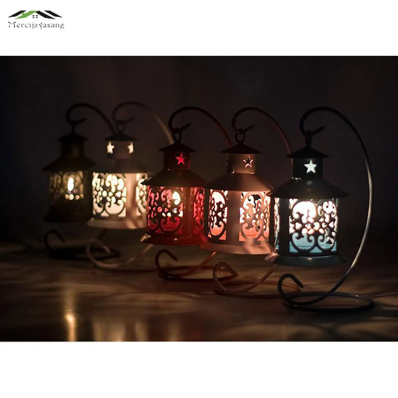 

3PCS/LOT Metal Bird Cage Wedding Candle Holder Lantern Morocco Vintage Small Lanterns For Candles Decorative Cages Lamp 001