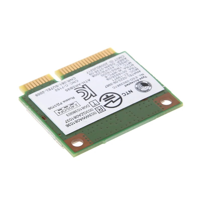 AR9285 AR5B95 Беспроводной 802.11b/g/n Половина мини PCI-Express Wi-Fi карты для lenovo