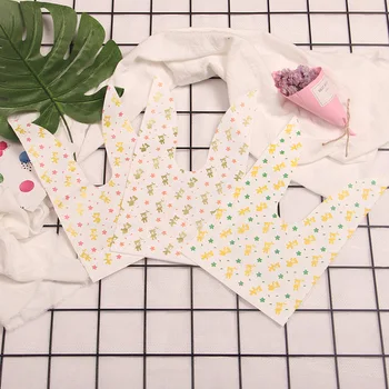 

50pcs Baking Biscuit Bags Flowers Pattern Candy Gift Packaging Bag Socks Flower ea Moon Cake Kitchen Organizer Storage Bag