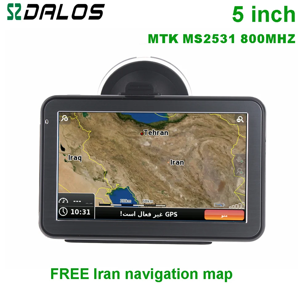 Iran gps 5 дюймов Автомобильный gps навигация с бесплатными картами Ирана