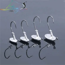 5 шт./партия свинцовая Мормышка рыболовный крючок 3,5 г 5 г 7 г 10 г 14 г усиленный тумблер колючий крючок Мягкая приманка Вибрационный крючок
