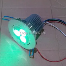 В Океании Wi-Fi управления DMX RGBW 3x4 Вт светодиодный потолочный светильник DC 12 В 5 Провода 30 шт./лот используется для баров и кафе