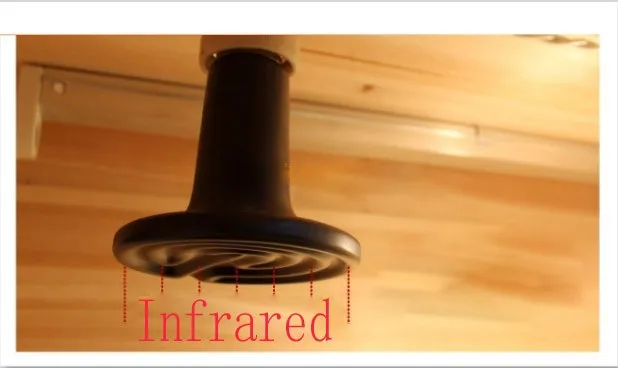 Ceramic Infrared No Light Electrical Emitted Heat Lamp for Heating151