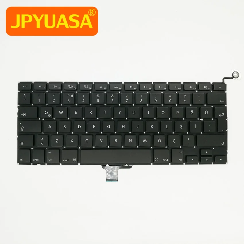 New Laptop Keyboard For MacBook Pro 13.3&quot A1278 TR Turkish Turkey Standard 2009 2010 2011 2012|keyboard for macbook pro|laptop keyboardkeyboard |