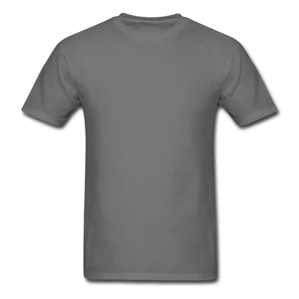 Хлопок пустая Базовая хлопковая Футболка мужская повседневная футболка Размер США S-3XL