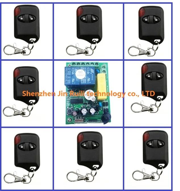 

AC 220V 2 Channel Wireless Remote Control Switch 1 pcs receiver + 8 pcs cat's eye transmitter & Smart home + Simple operation