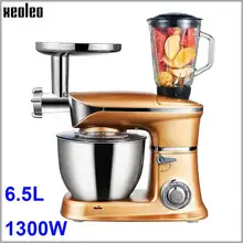 XEOLEO Stand mixer Food blender Meat grinder 3in1 Food processor 6.5L Dough kneader mixer Planetary Food Mixer Kitchen machines