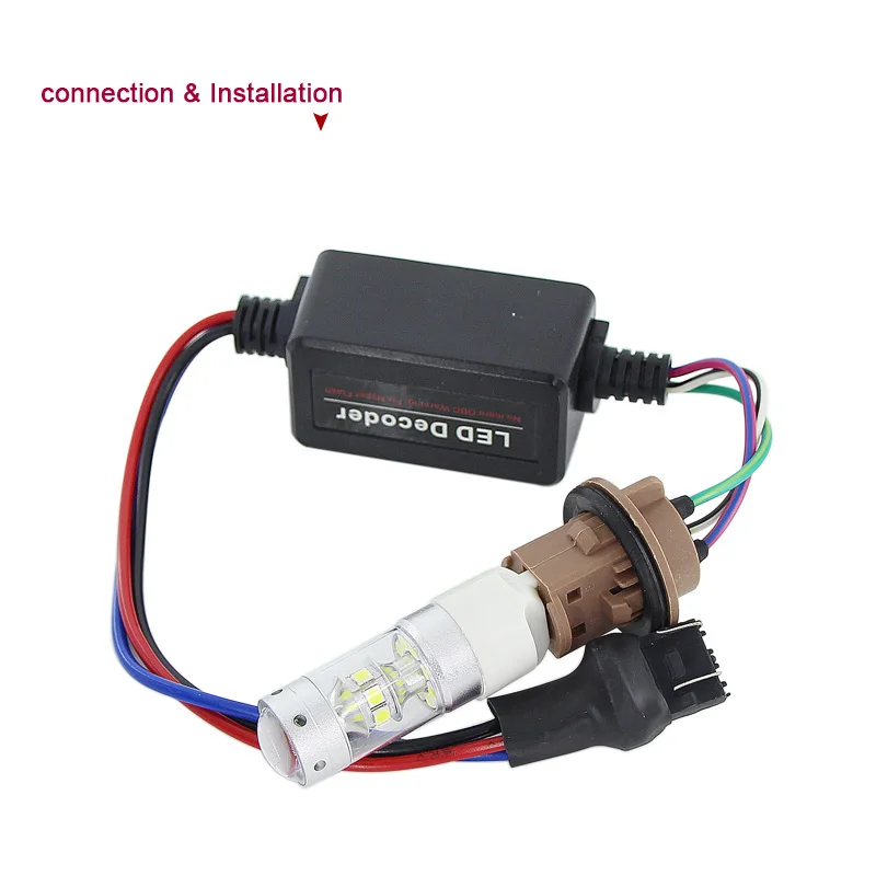Caubus резистор T20 7440 7443 W21/5W W21W светодиодный сигнал поворота задние стоп сигналы без