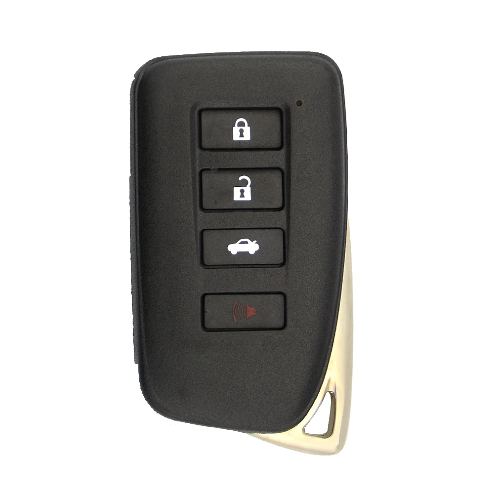 OkeyTech 3 + 1 кнопка дистанционного ключа fob Enter чехол для LEXUS RC GS ES RX NX IS 2013 2018 смарт