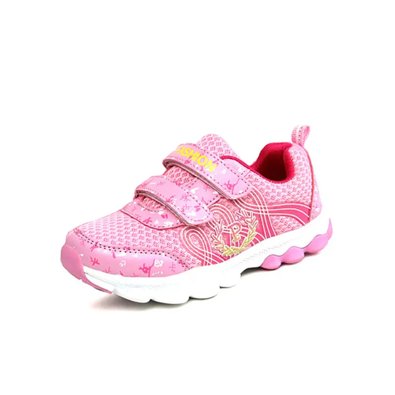 

Mioigee 2019 new spring autumn children pink shoes girls princess sports running shoes for girls brand kids shoes breathable