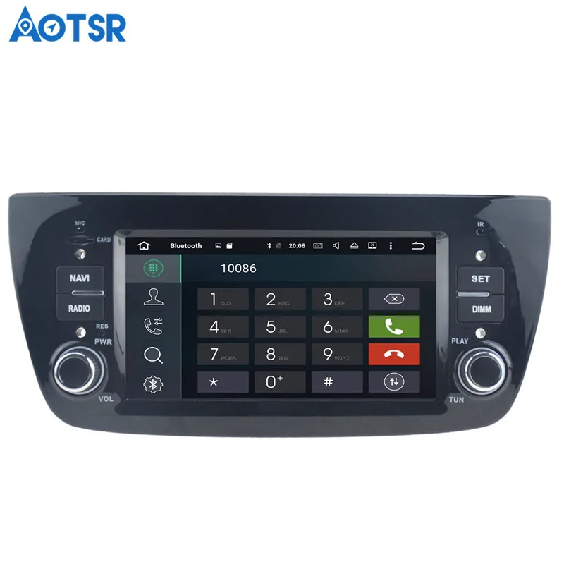 Excellent Aotsr Android 8.1 GPS navigation Car DVD Player For FIAT DOBLO/Opel Combo/Tour multimedia 2 din radio recorder 4GB+32GB 2GB+16GB 0