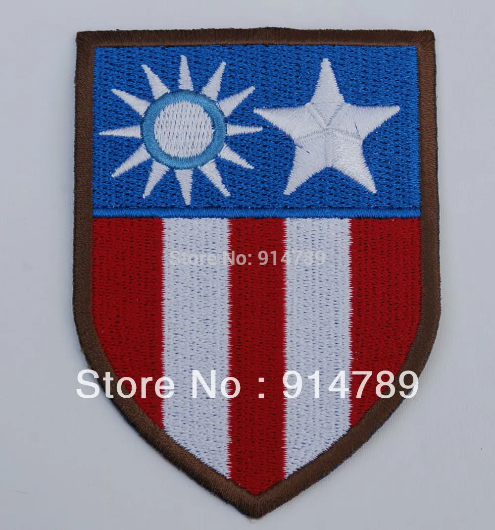 Значок на руку в стиле второй мировой войны США CBI Летающие тигры 33095|badge cover|badge