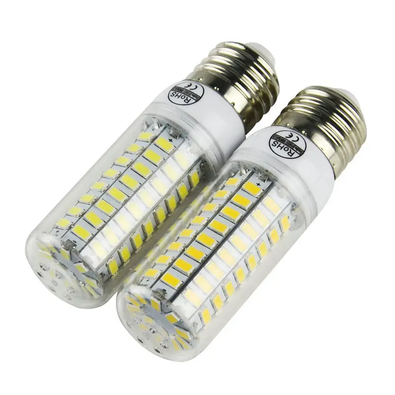 10X B22 Bombillas Светодиодная лампа E27 SMD 5730 Lamparas E26 24 120LED лампада E14 110В 220В ампулы свеча