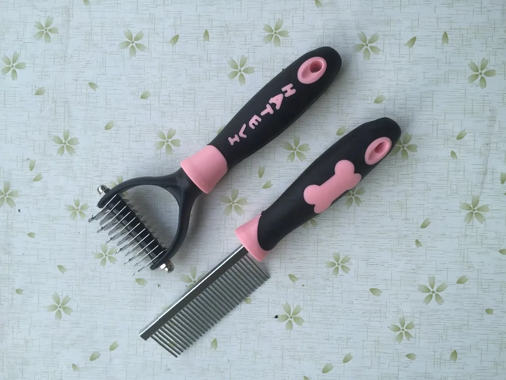 Pet grooming tools pet comb and rake kit1in Cat Grooming from Home