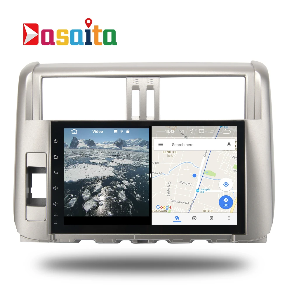 font b Car b font Android 7 1 GPS Navi for Toyota Prado 150 2010