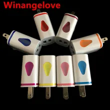 Winangelove 500 шт./лот 2.1a+ 1A США Путешествие зарядное устройство адаптер питания для iPhone 5 5S 6 6S 7 для Samsung S7 для Ipad
