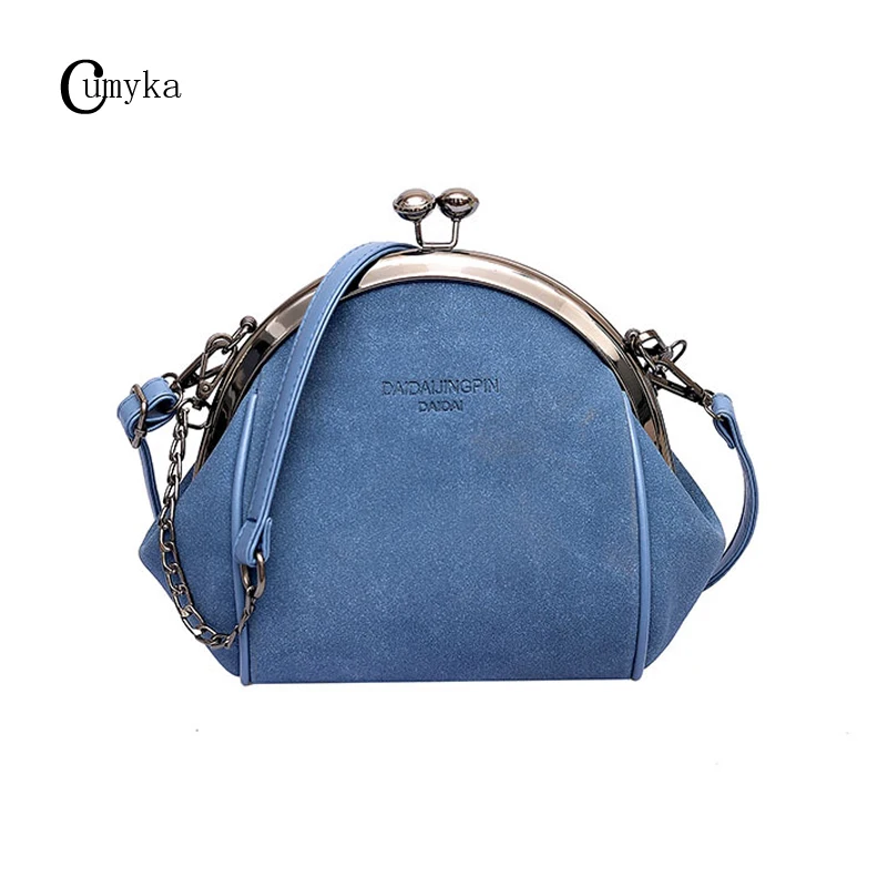 

Vintage Scrub Crossbody Bag For Women 2019 New Simple Shoulder Chain Bag Tote Bag Lock Letter Luxury Ladies Bags CUMYKA